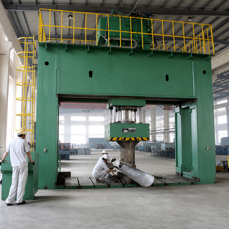 YQ46 Hydraulic Press Dedicated to Ship Plate Forming